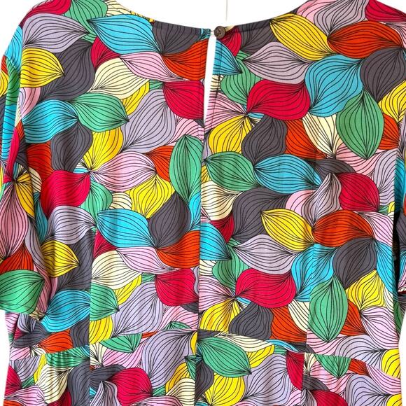 PARSELY & SAGE Flutter Leaves Dress Mulit-color Size XL = 18–20 - Picture 12 of 16